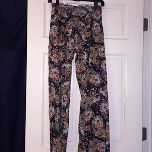 Maternity floral pants